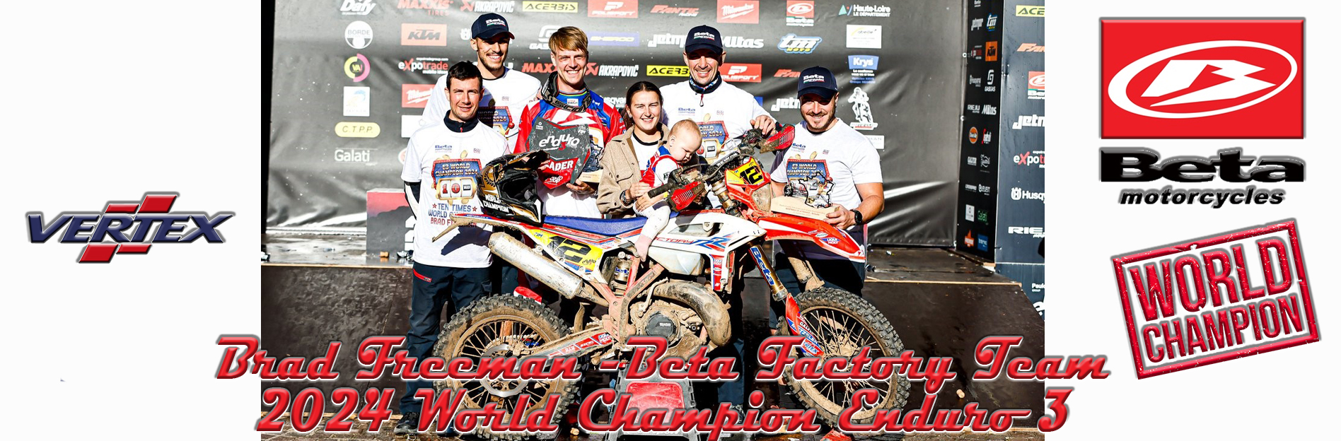 Vertex & Freeman & Beta Enduro 3 World Champion